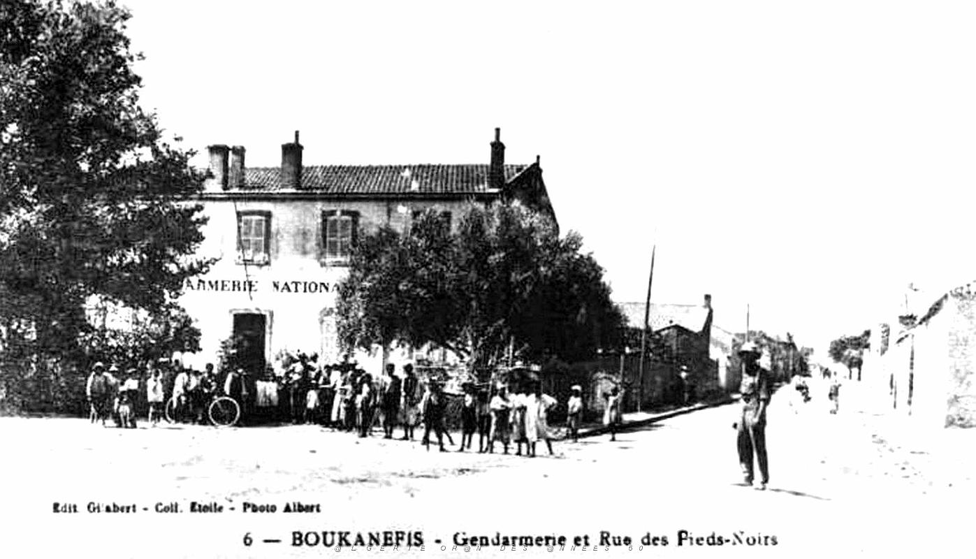 Boukanefis - Gendarmerie et Rue des Pieds-Noirs.jpg